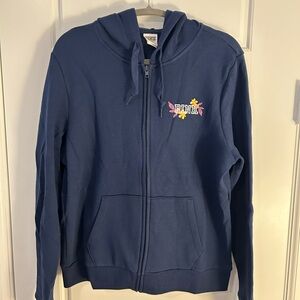 NWT VS PINK Navy Blue Hoodie with Logo